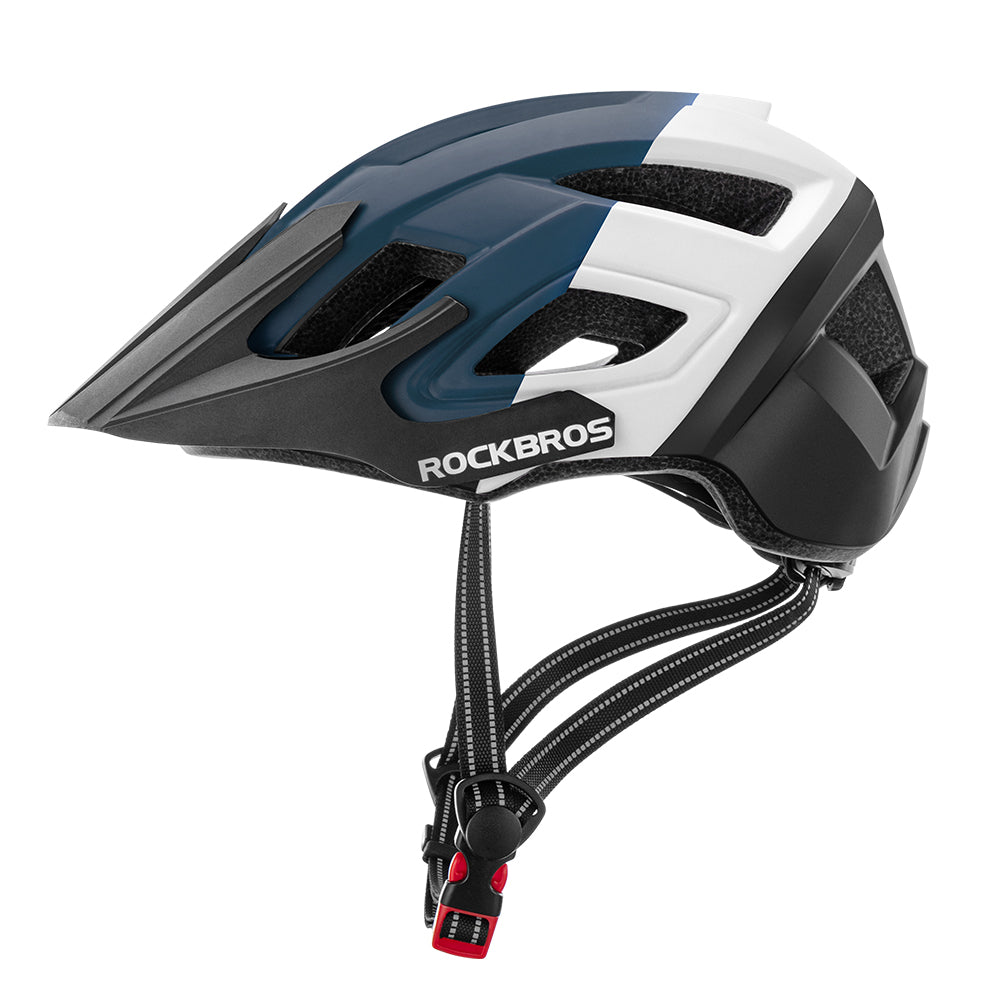 ROCKBROS Adult-Men-Women Mountain Road Bicycle Bike Helmet Replacement Pads Detachable Visor, Red