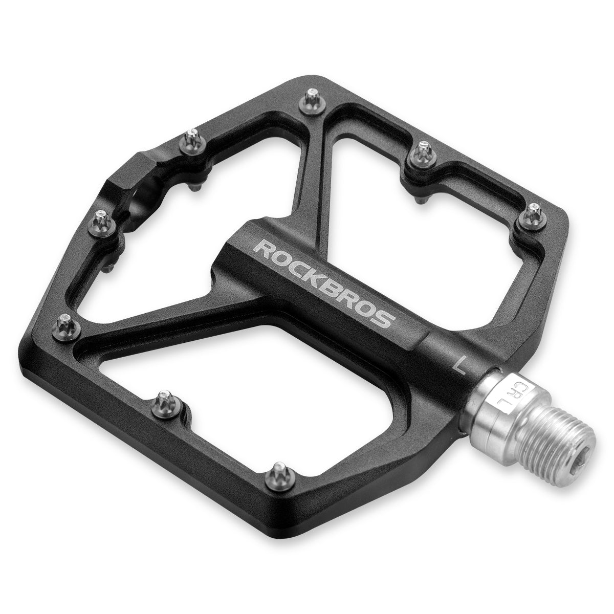 ROCKBROS Ultra Lightweight Flat Bike Pedals in Various Colours (Pair), Blue