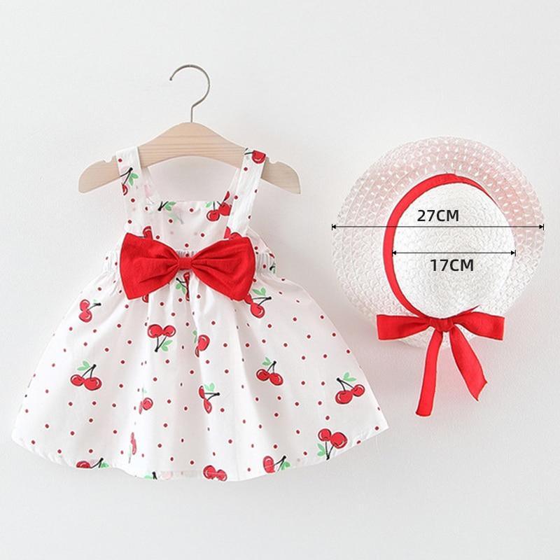 luxury baby dresses Luxury Modern Baby Girls Dresses With Hat 2pcs Clothes Sets Kids Cloth –  winxwheels