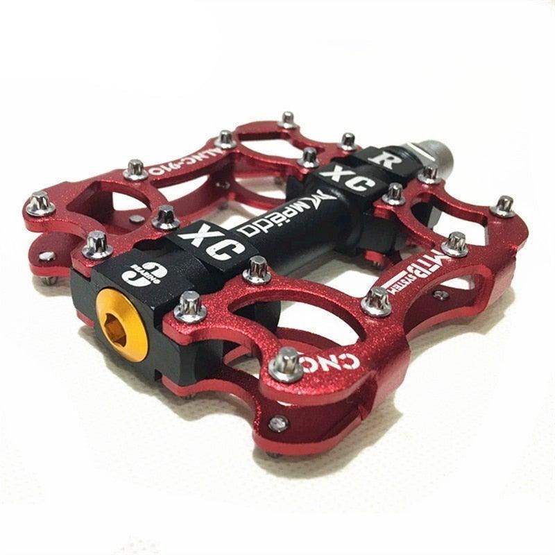 cleats pedal mtb Bicycle Pedals Sealed 2 Bearing Cleats Pegs Road Mountain Bike Pedal A – winxwheels