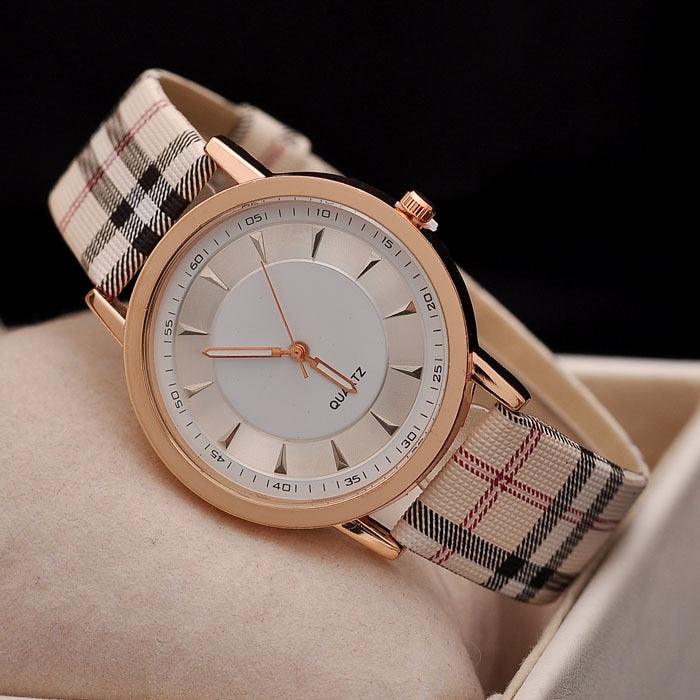 New Luxury Fashion Quartz Ladies Watch Plaid Clock Rose Gold Dial Dres winxwheels New Luxury Fashion Quartz Ladies Watch Plaid Clock Rose Gold Dial Dres winxwheels