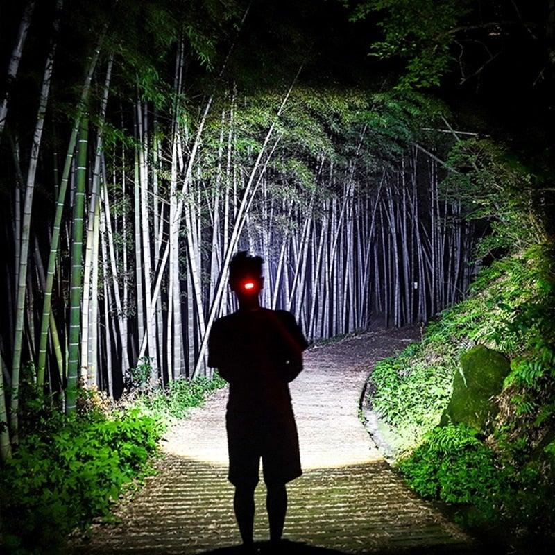best usb rechargeable headlamp flashlight Rechargeable Usb Headlamp 500m Long Range Waterproof Headlight Lightweight Flashlight Hight Lumens Adjustable Floodlight For Outdoor Searchlight