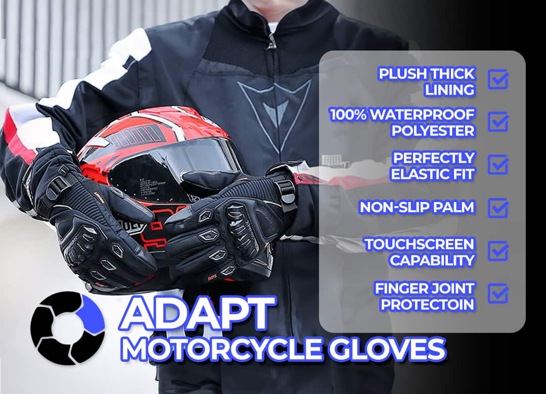 The Harmonic Dance of Man and Machine: My Voyage with Adapt Motorcycle Gloves