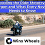 Decoding the Ride Motorcycle Jargon and What Every Novice Needs to Know