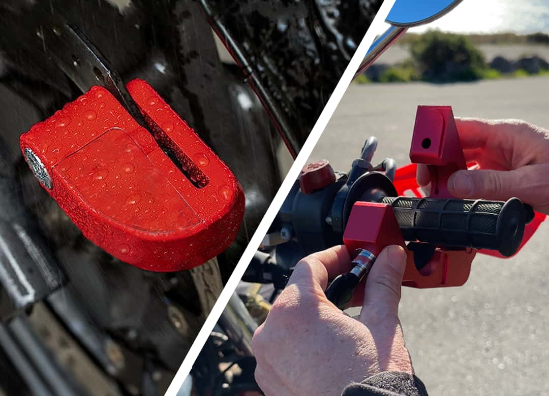 Inx Lock The Ultimate Motorcycle Security: Winx Disc Lock Alarm Pro+ and Winx T ...