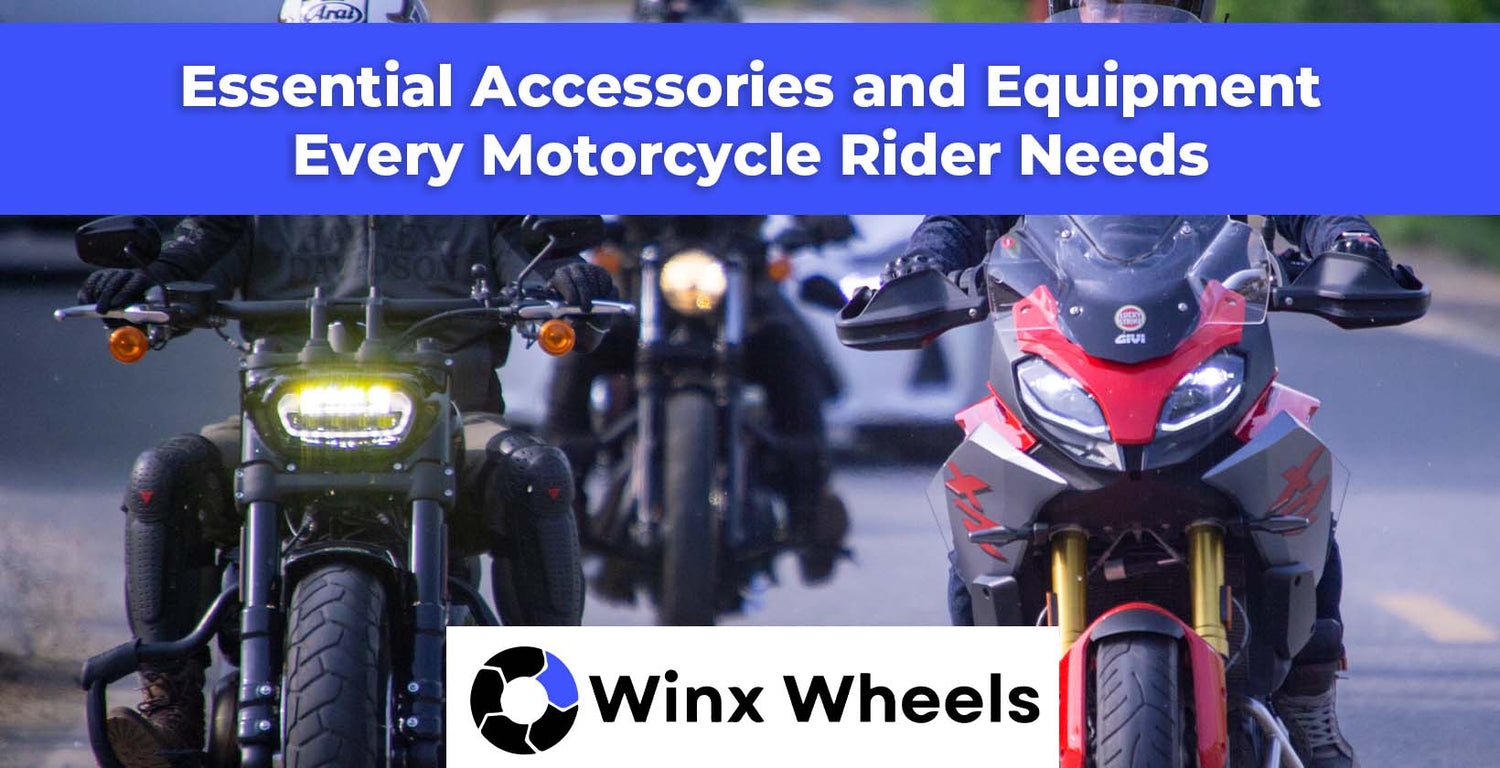 Essential Accessories and Equipment Every Motorcycle Rider Needs