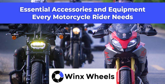 Essential Accessories and Equipment Every Motorcycle Rider Needs