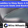 From Saddles to Sissy Bars: A Guide to Motorcycle Seats and Backrests