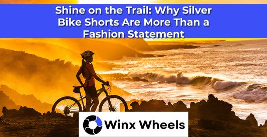 Shine on the Trail Why Silver Bike Shorts Are More Than a Fashion Statement