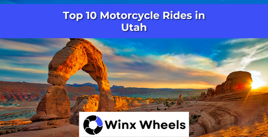 Top 10 Motorcycle Rides in Utah