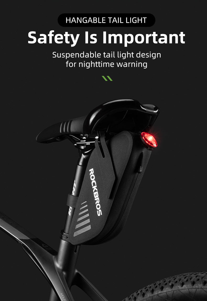 Bike Saddle Bag Waterproof 0.6L