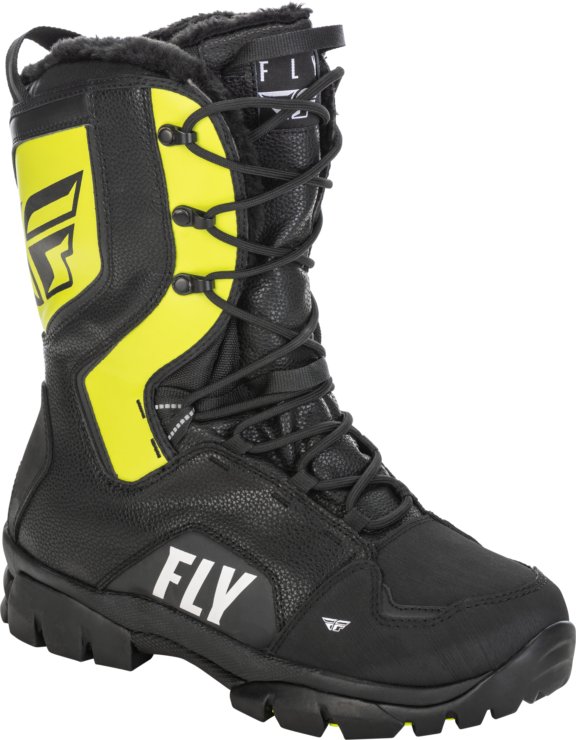 Fly Racing Marker Boot Black/Grey/Hi-Vis Sz 15 361-97315