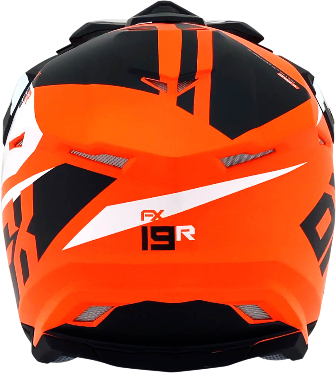 AFX FX-19R Helmet - Racing - Matte Orange - XL 0110-7086 – winxwheels