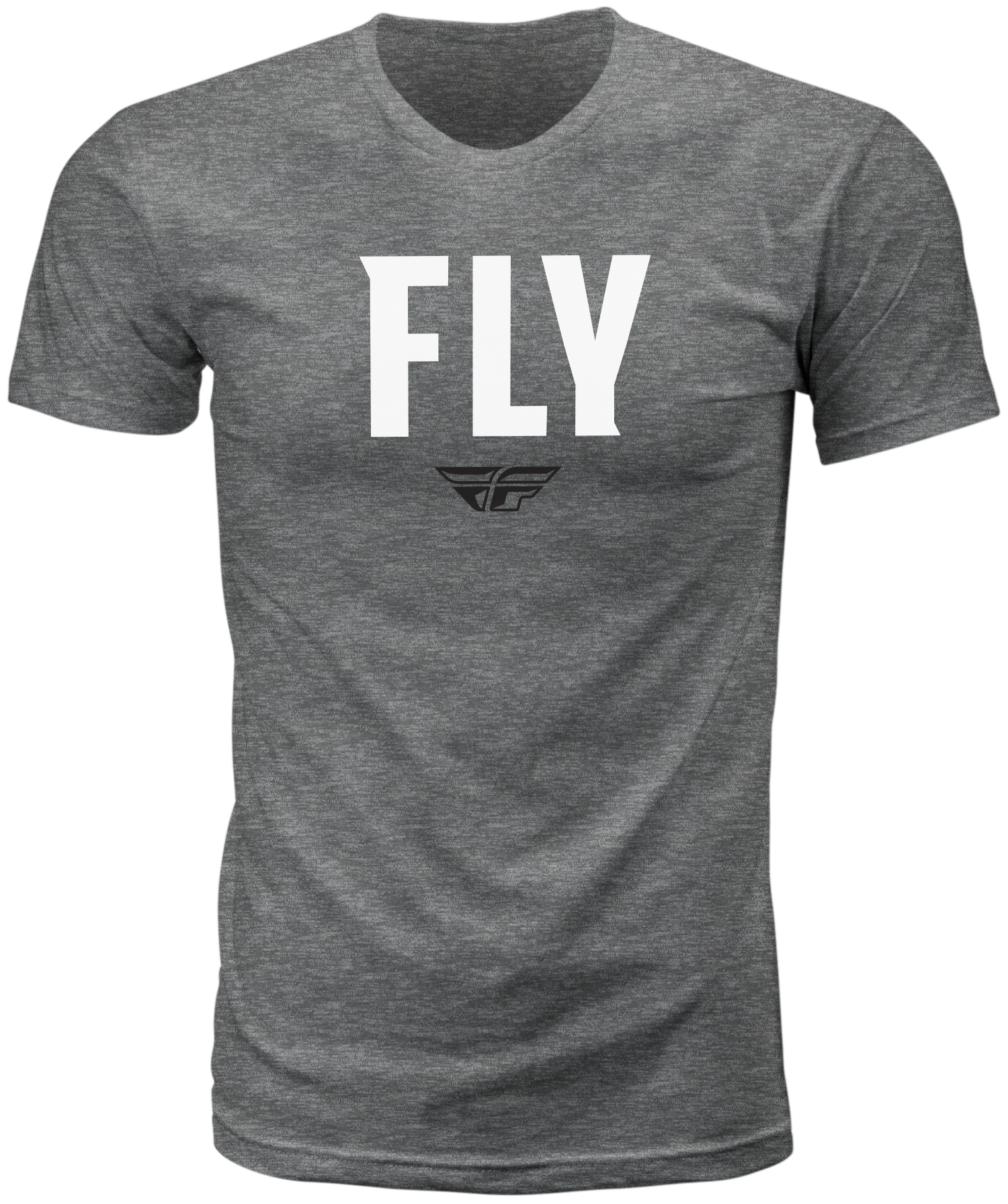 Fly Racing Fly Wfh Tee Dark Grey Heather 2x 352-01562X