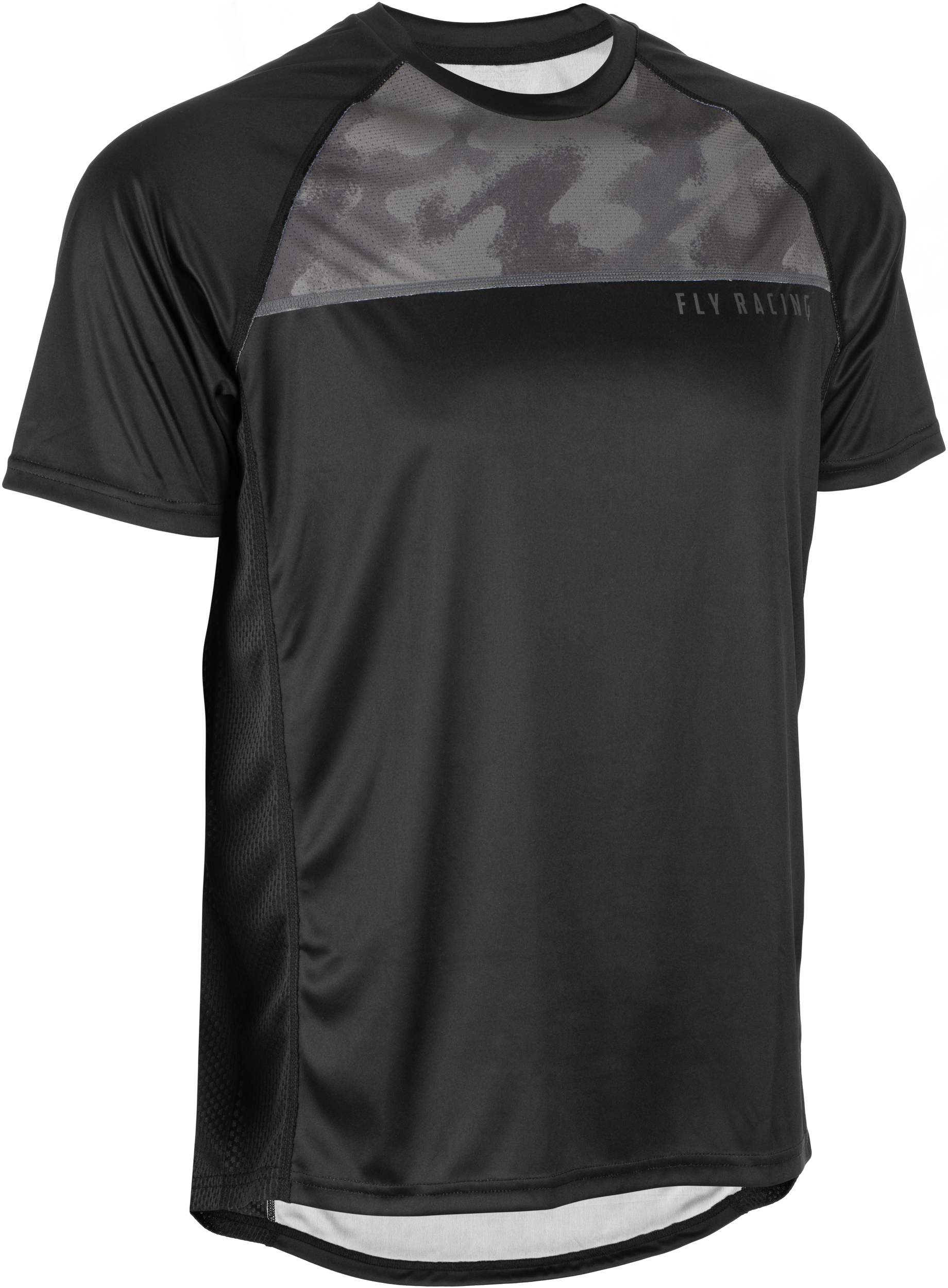 Fly Racing Super D Jersey Black/Camo Md 352-8100M