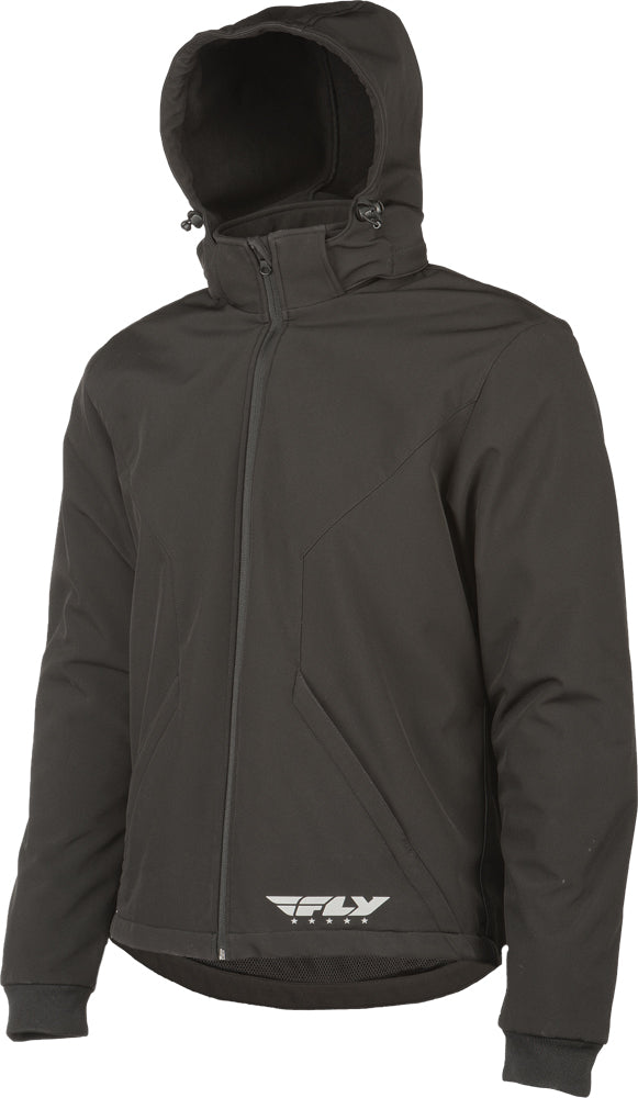 Fly Racing Armored Tech Hoodie Black Xl 477-2009X