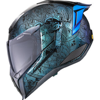 ICON Ultraflite™ Helmet - Opal Mandala - MIPS® - Blue - 3XL 0101-18700