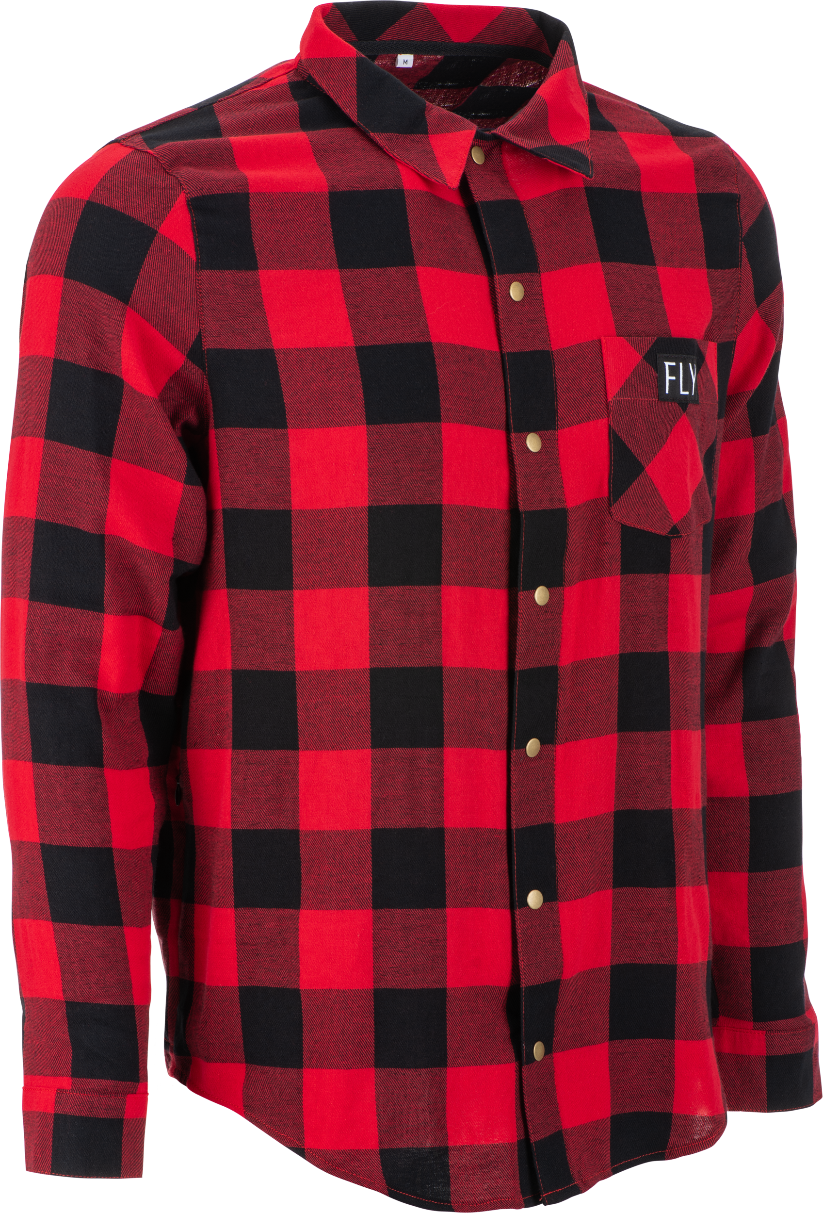 Fly Racing Fly Tek Flannel Red/Black Sm 354-6392S