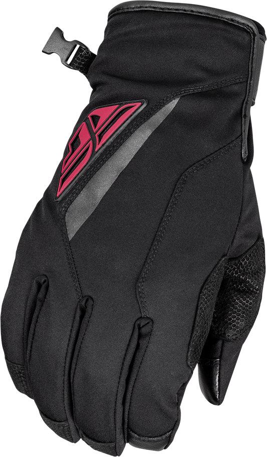 Fly Racing Title Long Gloves Black/Pink 2x 371-06142X