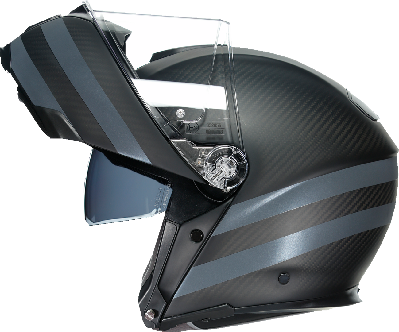 AGV SportModular Helmet - Dark Refractive - Carbon/Black - Large 211201O2IY01414