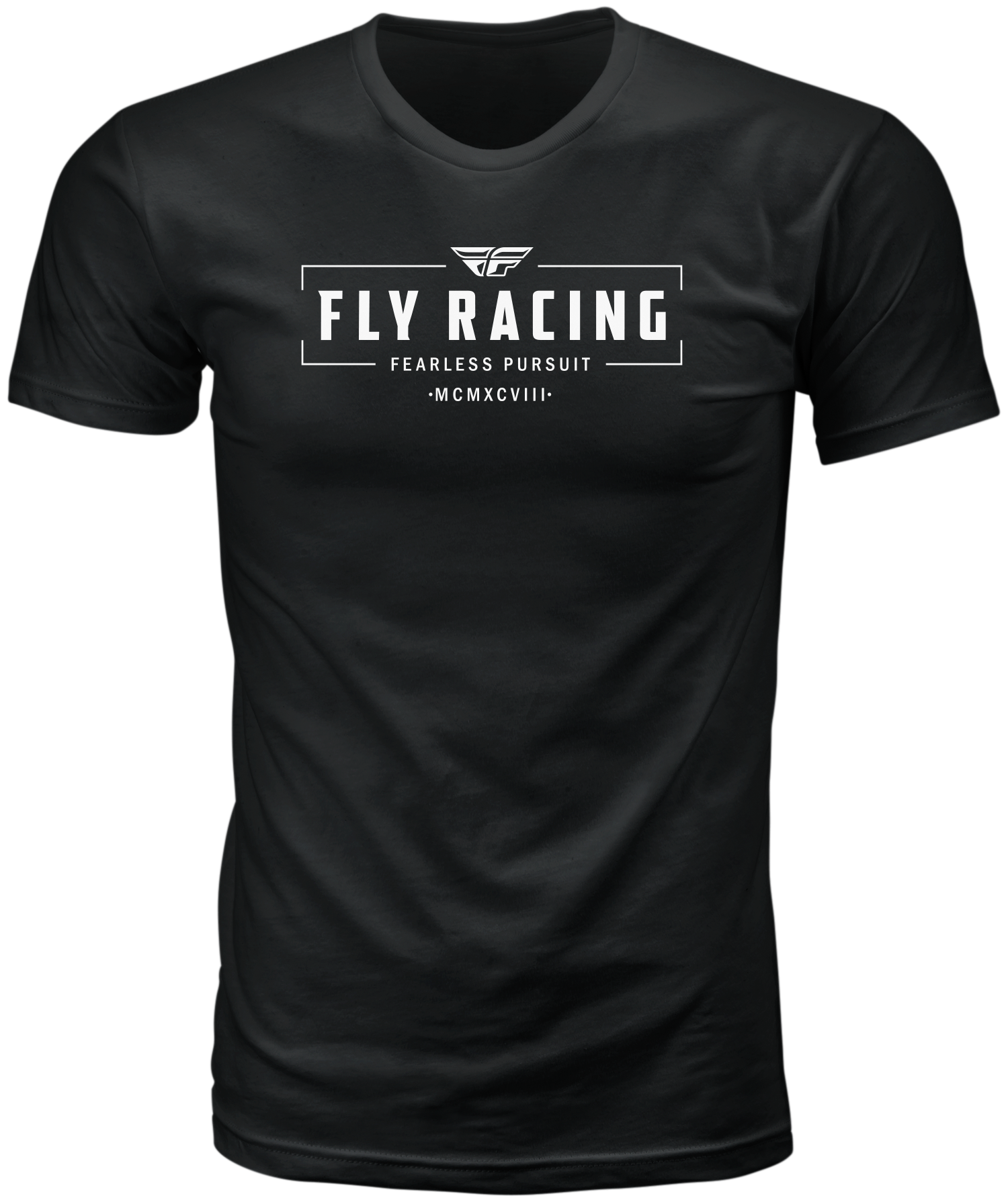 Fly Racing Fly Motto Tee Black Xl 352-0060X