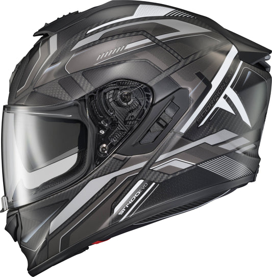 Exo-St1400 Evo Carbon Helmet Hex Matte Grey Sm