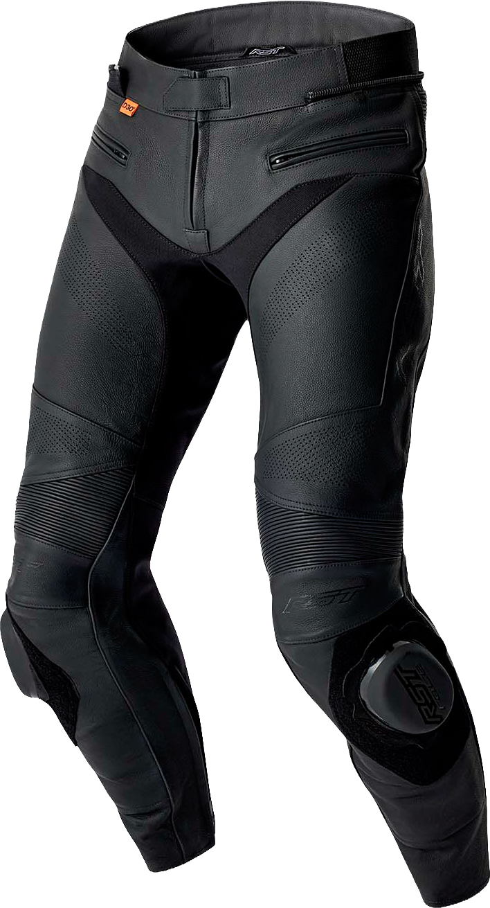 RST Womens S1 D3o Leather Pants Black Md 566-3627012