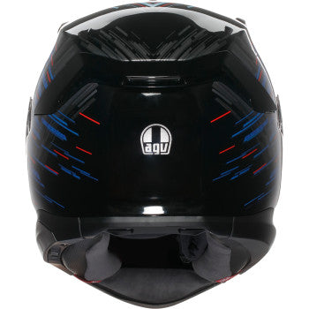 AGV K7 Helmet - Genisys - Black/Blue/Gray - Large 0101-18001