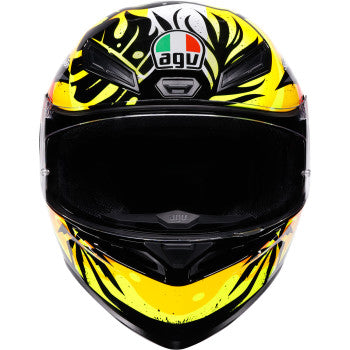 AGV Helmet K1 S Tropicrush Black/Orange Sm 2118394018-070-S