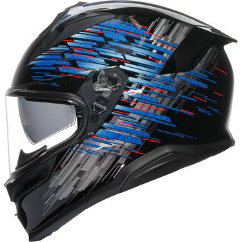 AGV K7 Helmet - Genisys - Black/Blue/Gray - Large 0101-18001