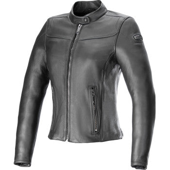 ALPINESTARS Stella Tory Leather Jacket - Black - XL 3113824-1100-XL