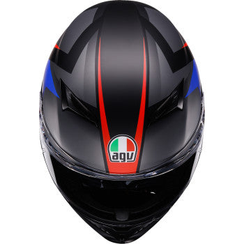 AGV Helmet K3 Striga Matte Black/Blue/Red Sm 2118381004-024-S