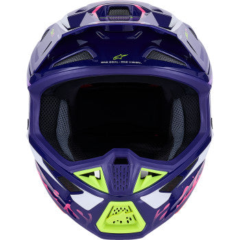 ALPINESTARS SM7 Helmet - Deed - Gloss Purple/Pink - XS 8302426-3142-XS