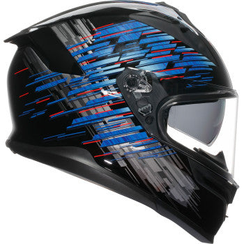 AGV K7 Helmet - Genisys - Black/Blue/Gray - Large 0101-18001