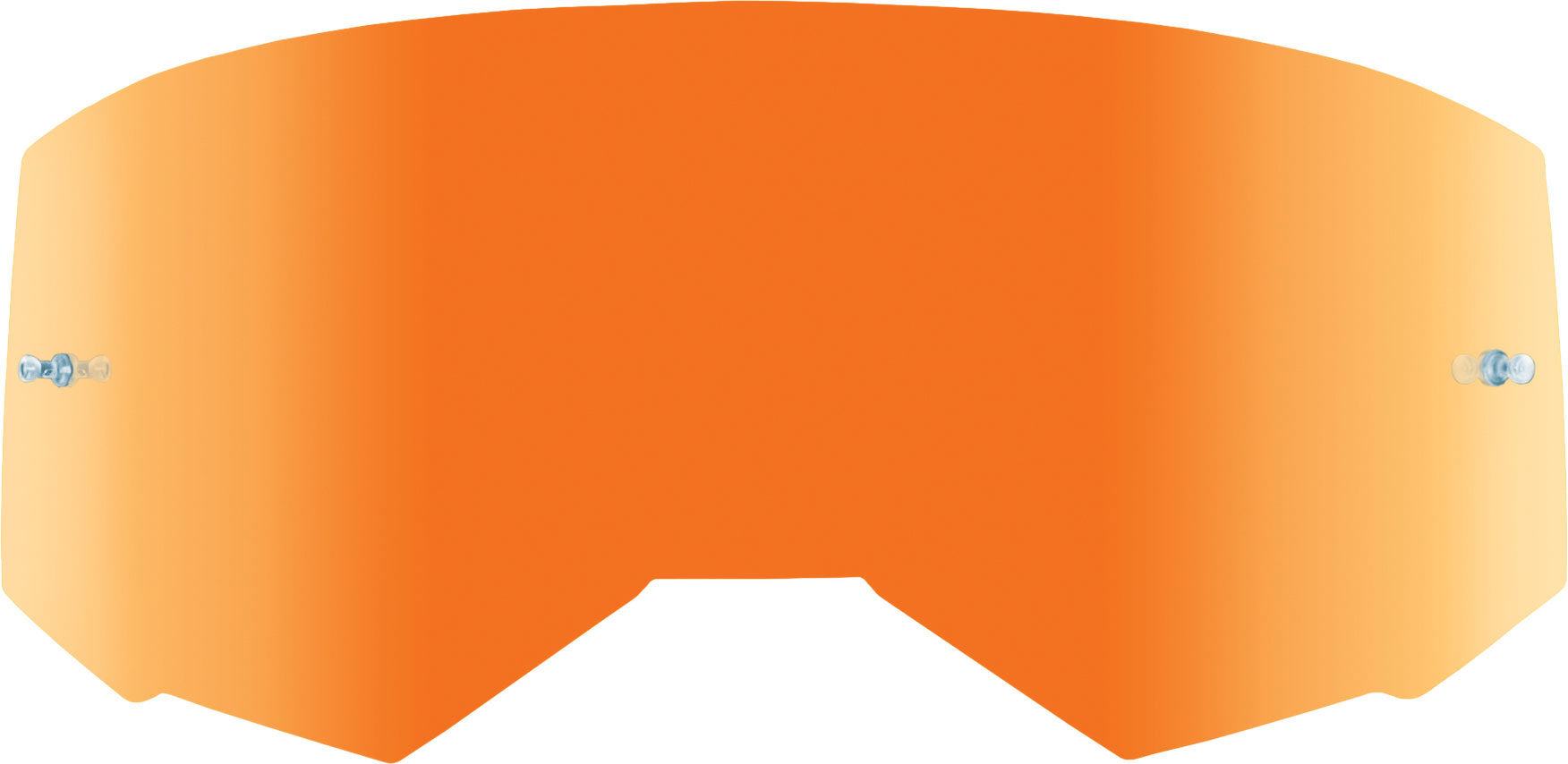 Fly Racing Youth Single Lens W/ Post Orange Mirror/Smoke 37-5494