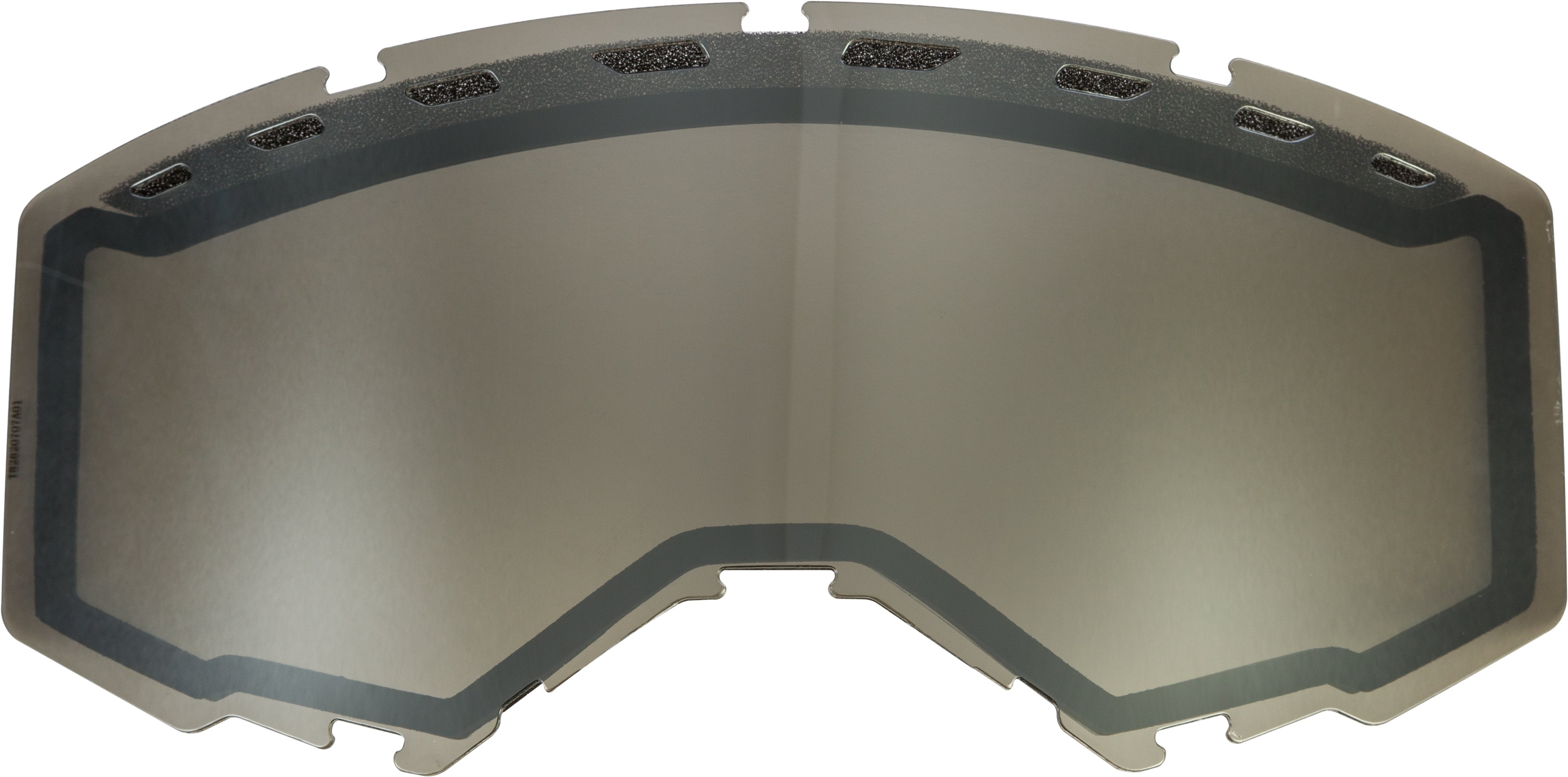 Fly Racing Dual Lens With Vents Adult Silver Mirror/Smoke 37-5453
