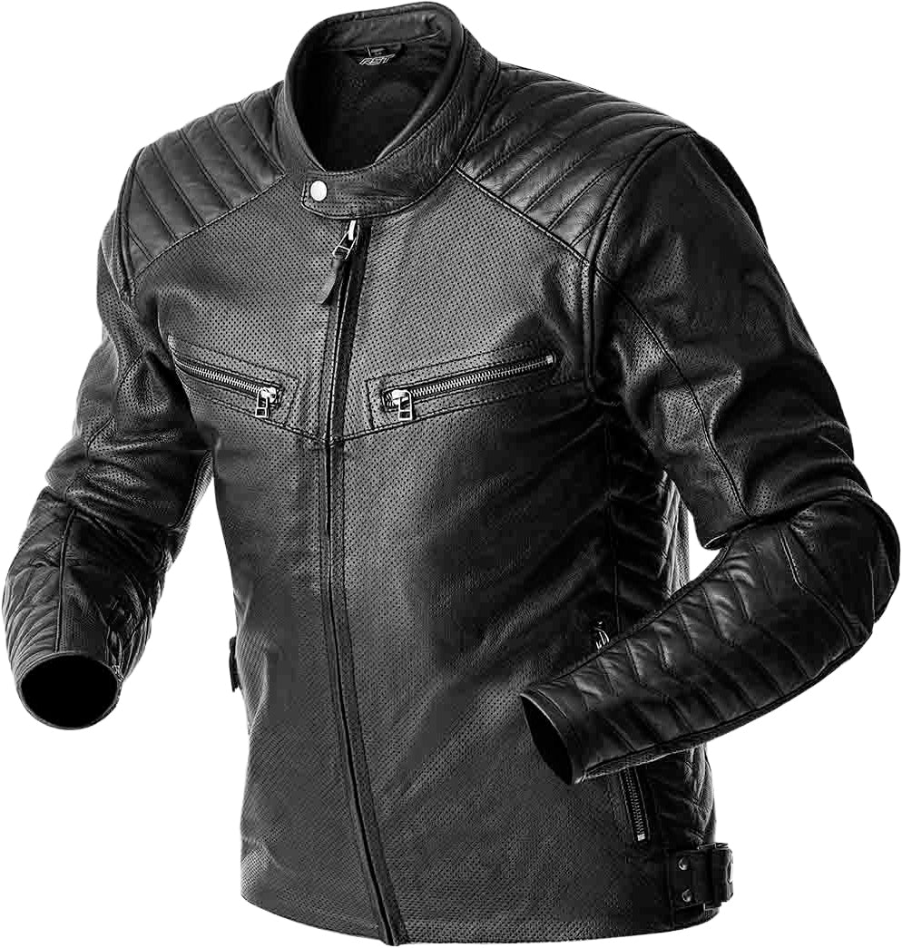 IN STOCK RST Roadster Air D3o Jacket Black Leather Lg 556-3638044