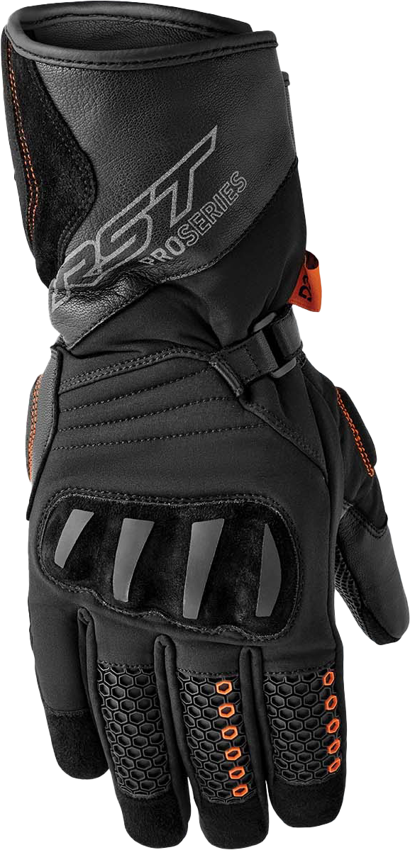 RST Womens Artic D3o Wp Glove Black Textile Lg 556-3704008