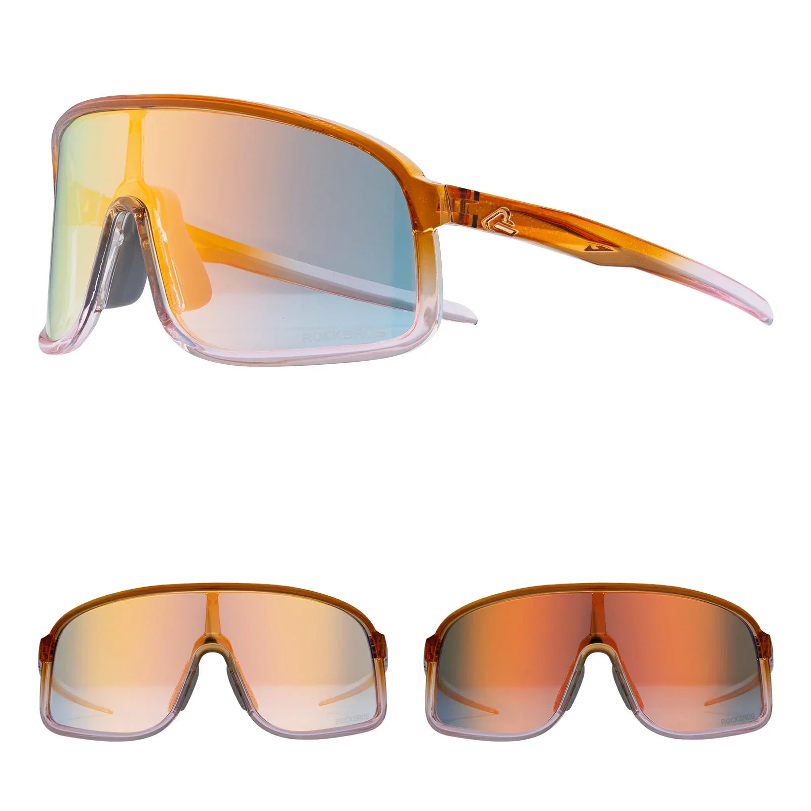 ROCKBROS Cycling Sunglasses Photochromic Polarized Sports Glasses UV400 Unisex