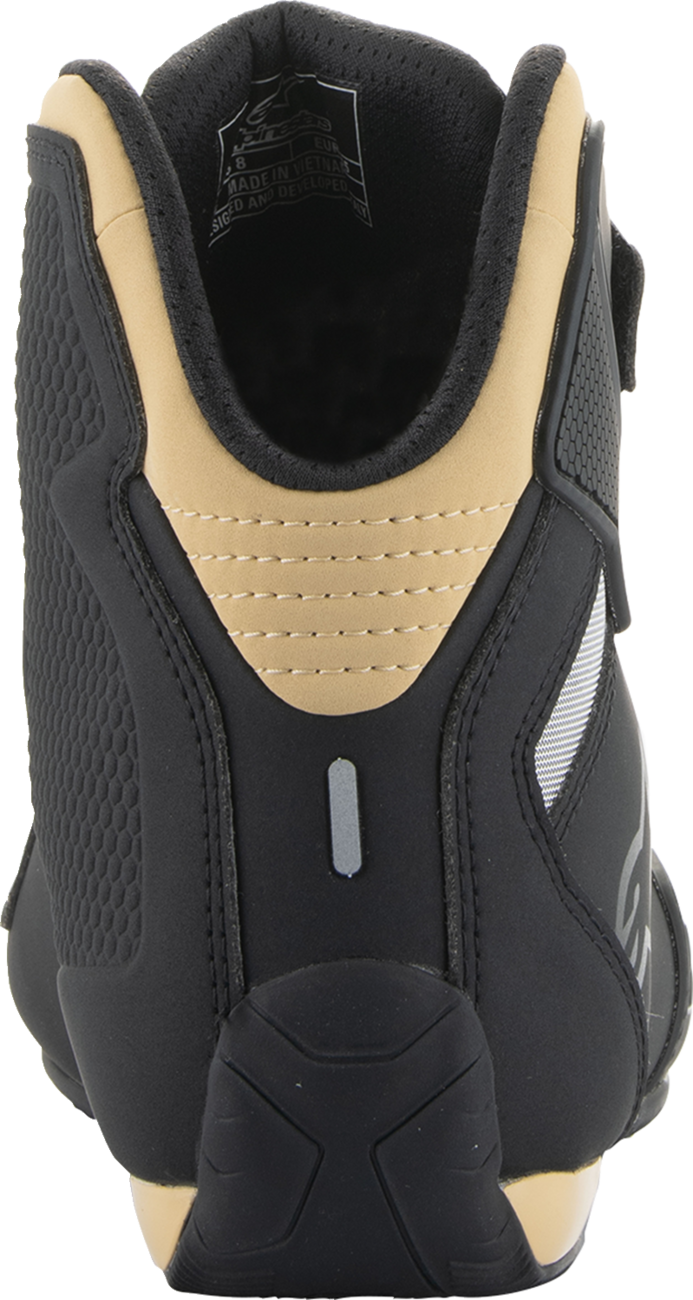ALPINESTARS Women's Sektor Shoes - Black/Champagne - US 9 2515719-1090-9