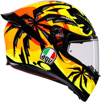 AGV Helmet K1 S Tropicrush Black/Orange Xl 2118394018-070-XL