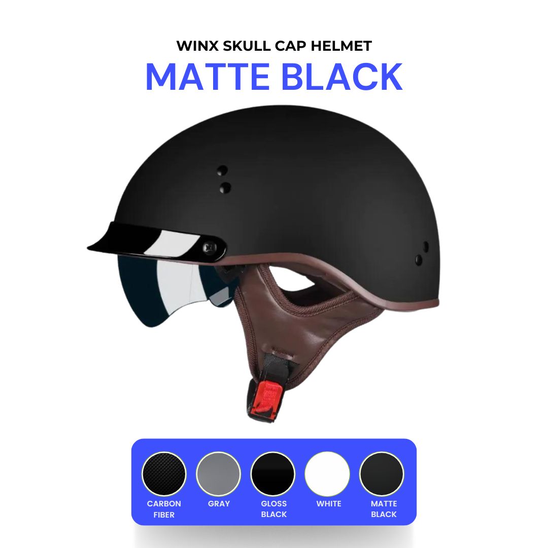 bike caps helmet Winx Skull Cap Helmet Matte Black / 2XL