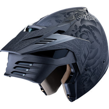 ICON Elsinore™ Helmet - Darkgard - Black - Medium 0101-18340
