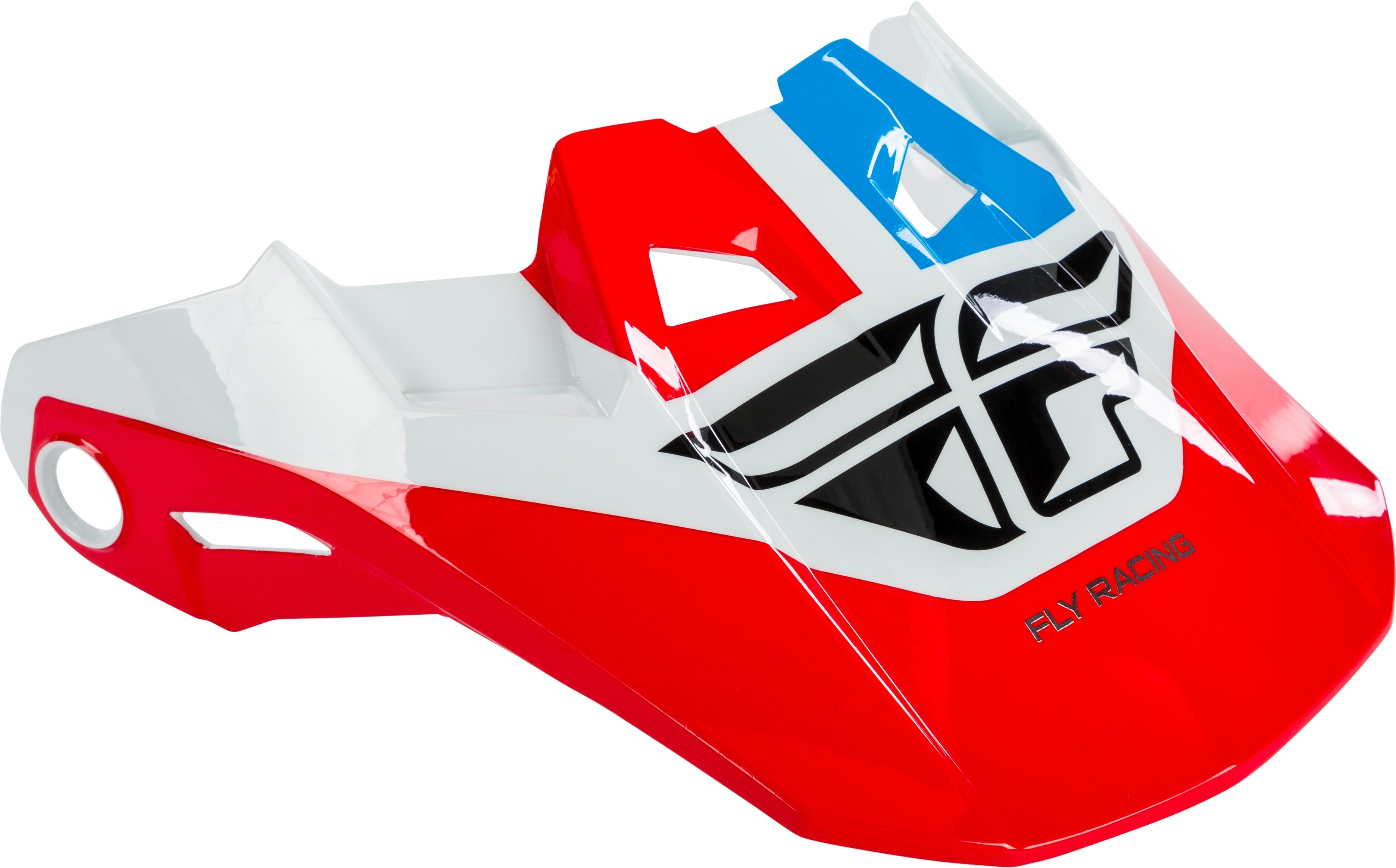 Fly Racing Formula Visor Red/White/Blue Yl-Sm 73-47203S