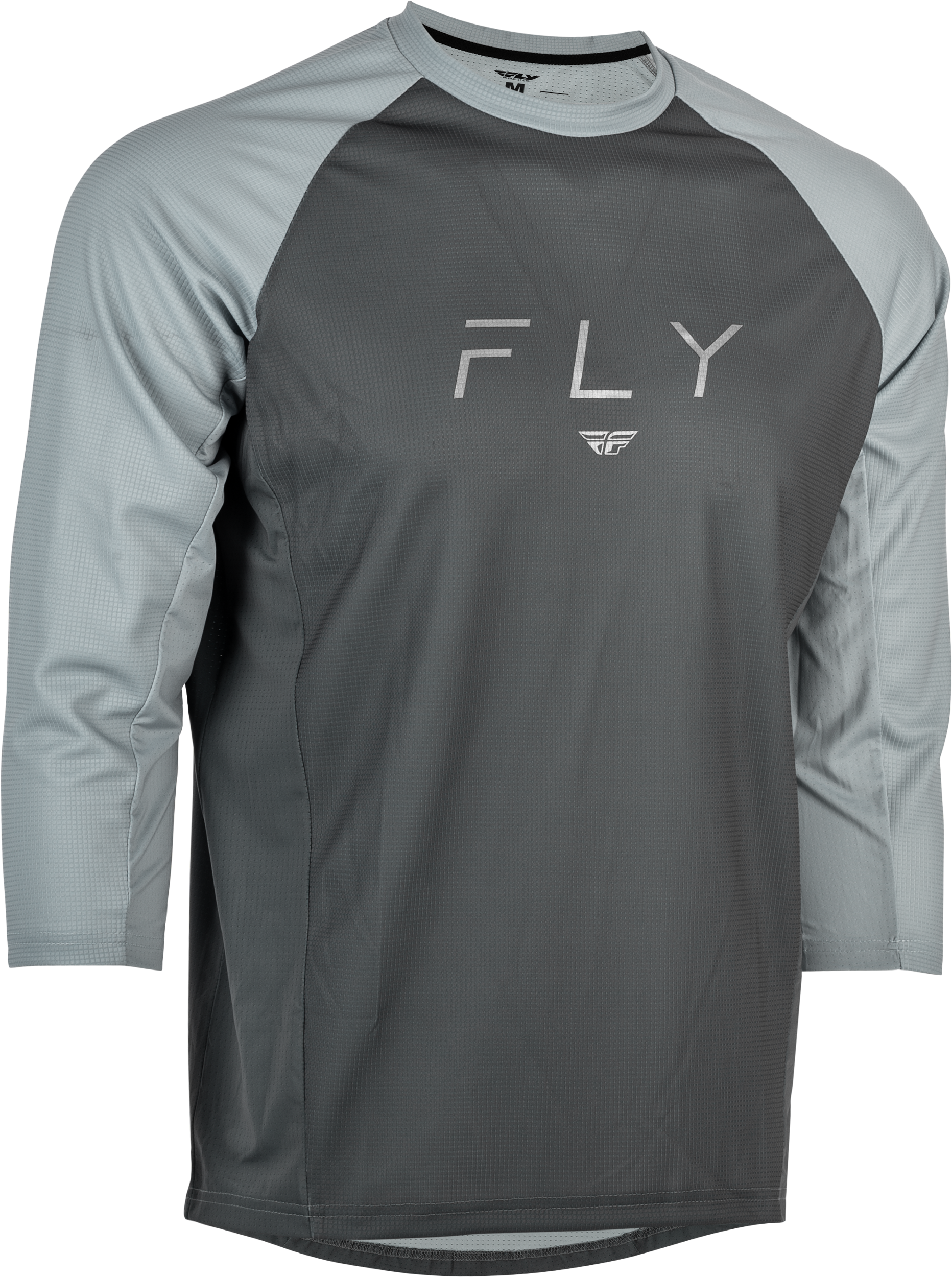 Fly Racing Ripa 3/4 Sleeve Jersey Grey/Light Grey 2x 352-81332X
