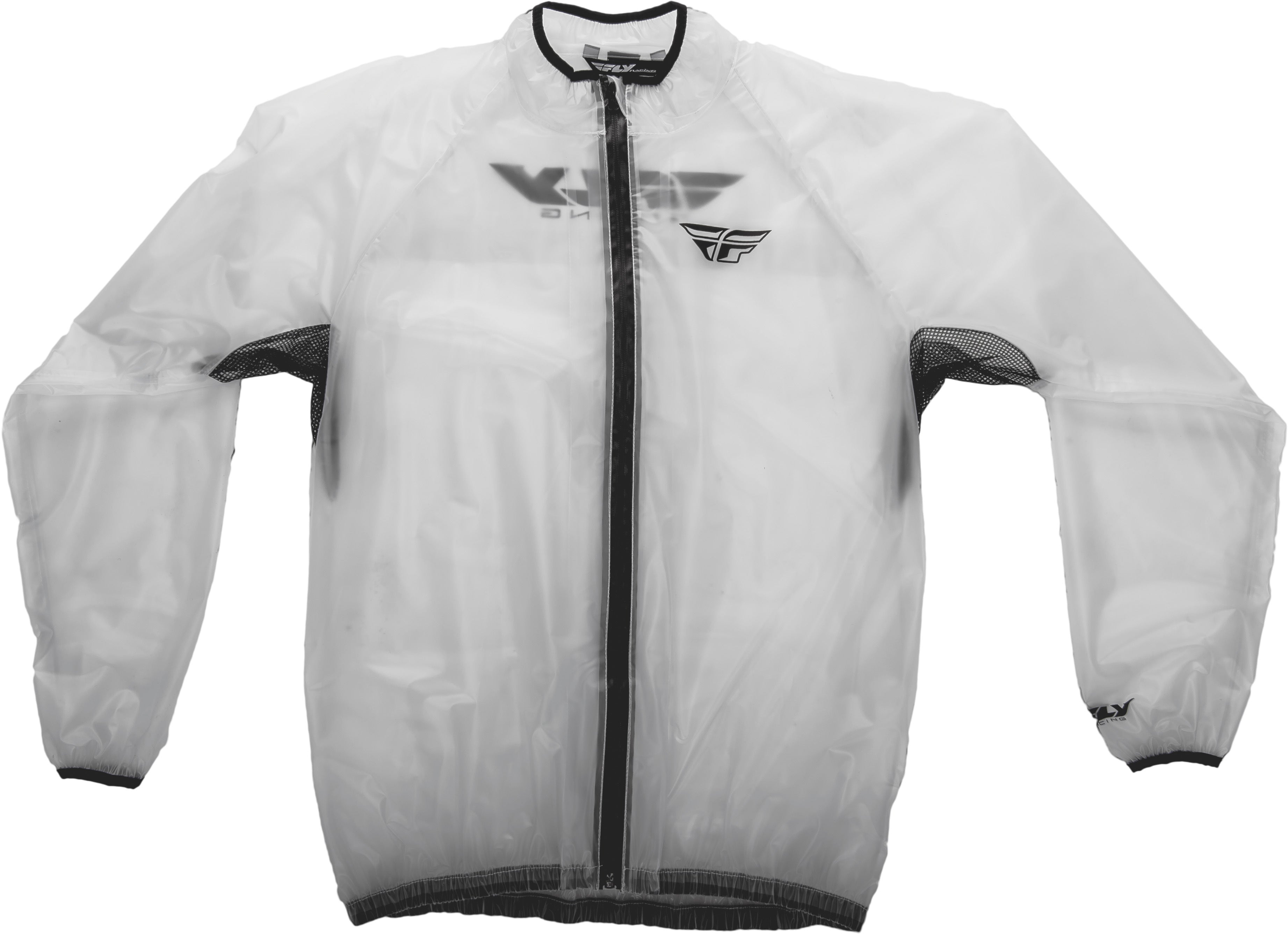 Fly Racing Fly Rain Jacket Clear Lg 354-6110L