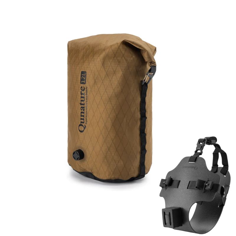 Bikepacking Waterproof Compression Bag + Rear Rack Set