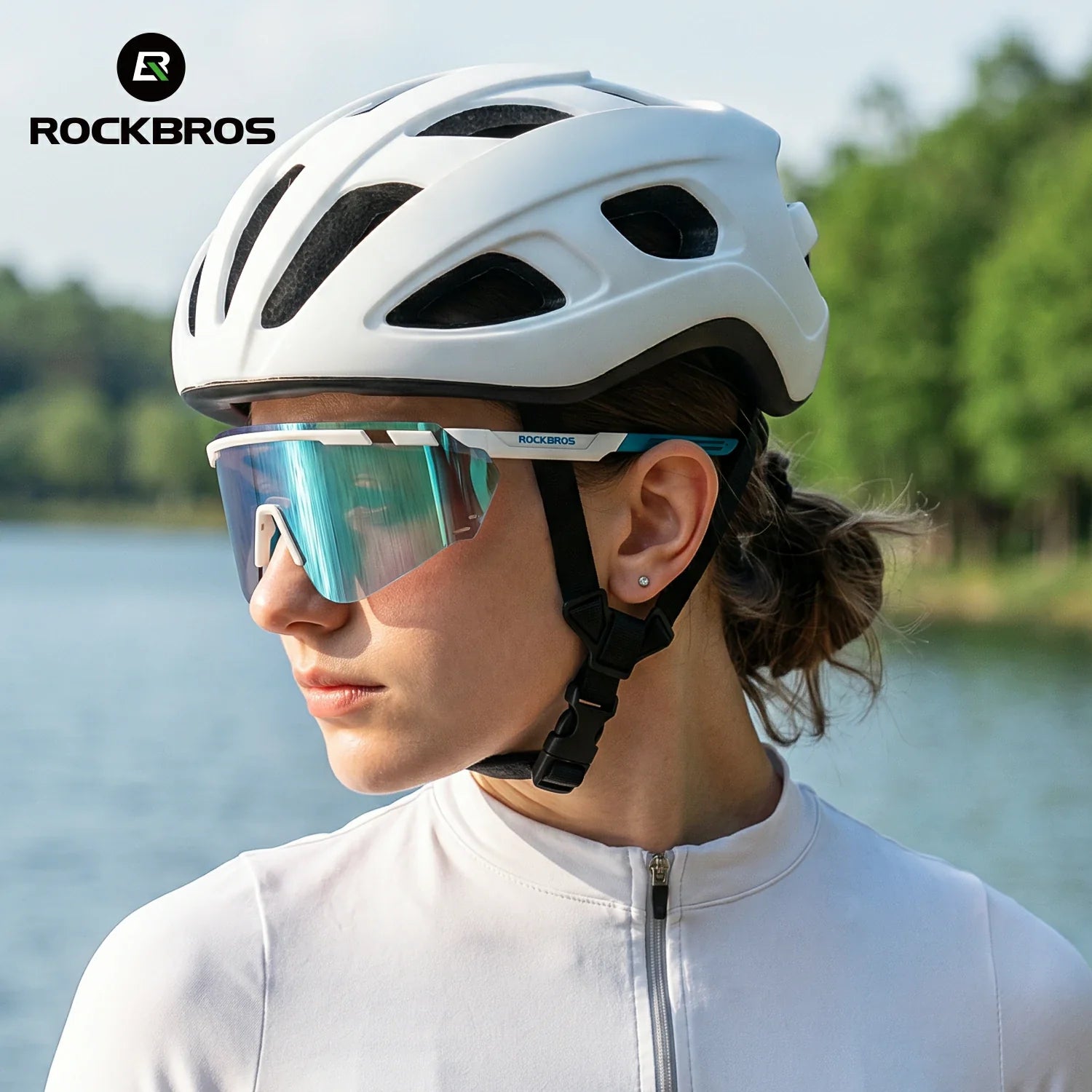 Photochromic Cycling Sunglasses with UV400 Protection, Prescription Ready