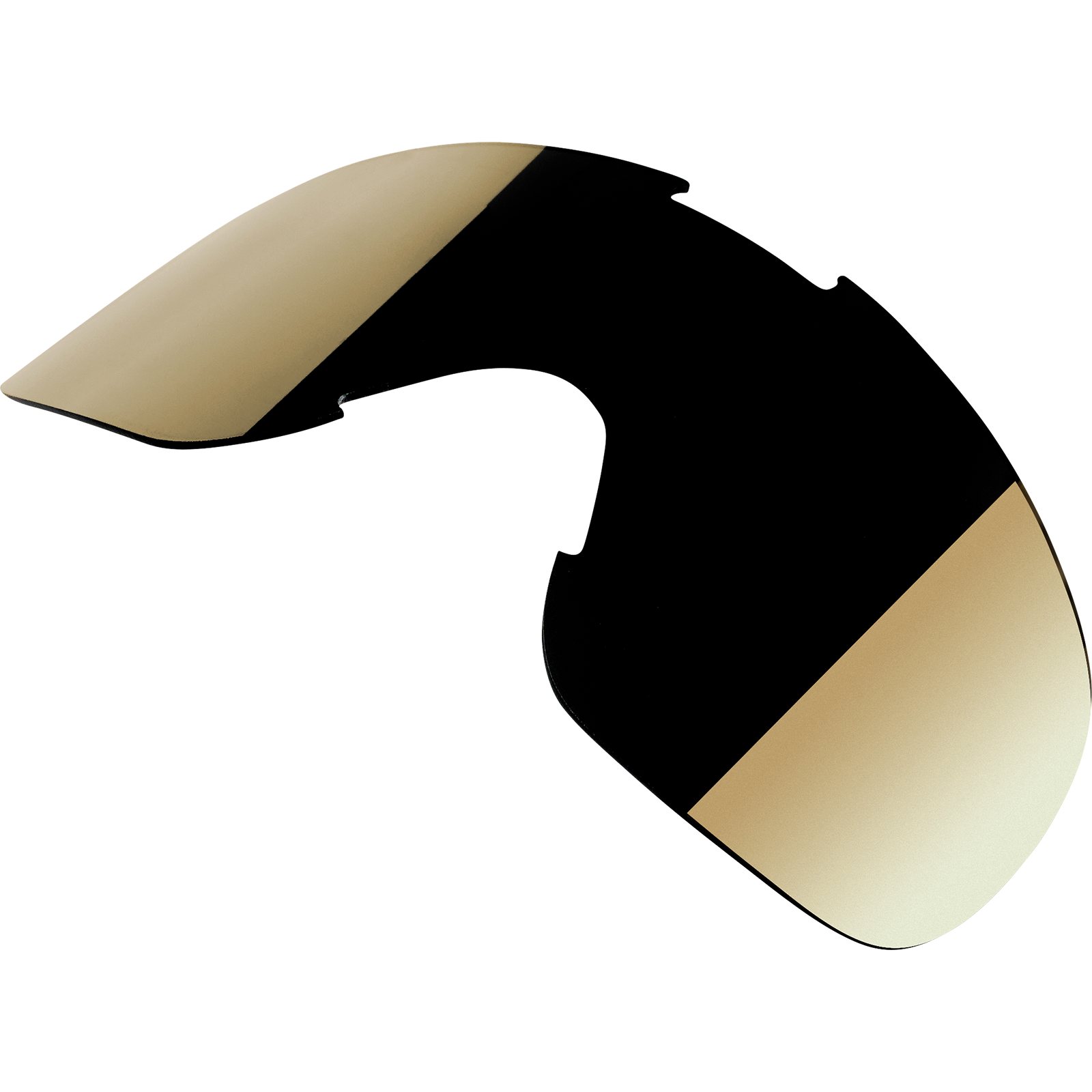 BILTWELL Overland Goggle Lens - Gold/Smoke Mirror 2112-22