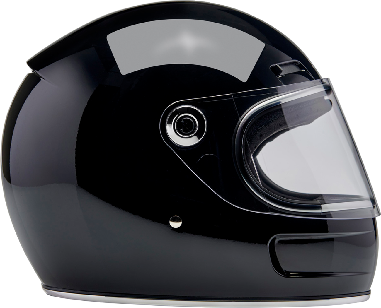 BILTWELL Gringo SV Helmet - Gloss Black - Small 1006-101-502